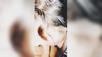 Oral sex to my bf while our family is inside the next room