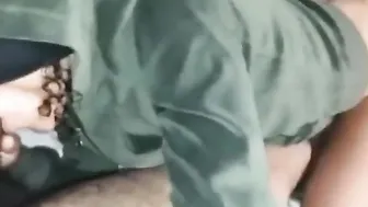 Bust on thin skank booty