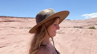 Epic Ass Hiker getting Messy Cummed - Molly Pills - point of view 4K