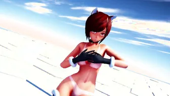 [MMD]Girls-Suntan Girl[by Alita_99G]