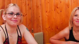 chubby blonde french bimbos next door got anal inside kitchen