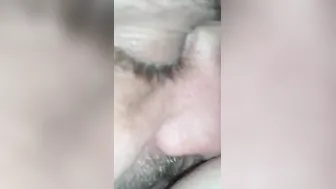 He pounds my twat and eats my butt
