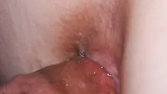 Wifey first time anal tight hole perfect close up