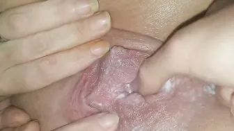 Full of creame wash it out golden shower