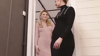 Wild mature and young lesbo sex