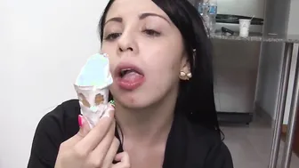 Dark Haired Hispanic Nicole Medallo Has The Tightest Twat On The