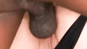 Curvy white skank plowed by huge african cock