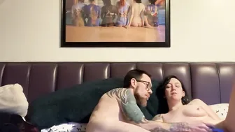 Daddy restrains/toys/fucks double penetration anal