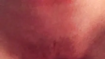 Little whore pleases her daddy with a narrow leaking cunt