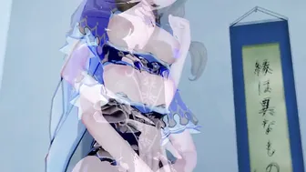 Lisa Genshin Impact Masturbation Animated