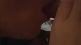 Gorgeous FIRST DATE Blow Job then fucking then spanking then peeing on Bi Sexual mom