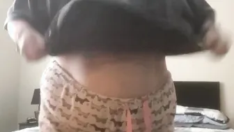BBW Older mom Panty Vibe dildo vibrator test plus BONUS at end STRAPS