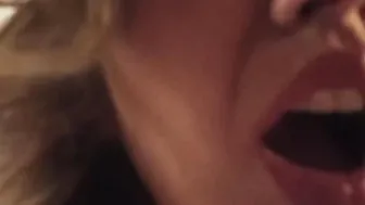 pov Real Lovers amateur Powerfuck and Maelles Insane rides Orgasm