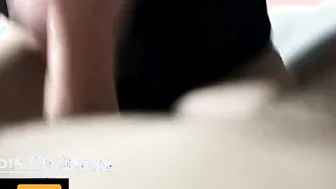 Je reçoit David Wood et ses 23cm/9 inch pour un défi mym (cumshots challenge 3/35)