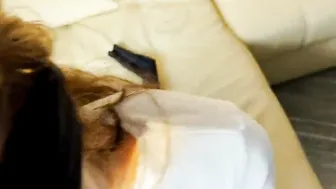 Pov Doggy Style with sexy Bombshell into tights