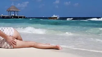 Public Bombshell teens without underwear Beauty booty