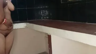 Girlfriends babe Mother Hard Painful Nailed inside the kitchen When He Resting On Room