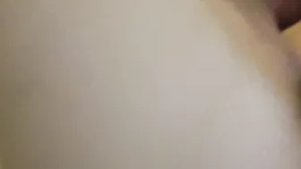 Fucking myself with toy and gotten a soak creamy cunt. Close up