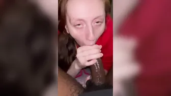 PAWG CHOKES ON BIGGEST PENIS ( Snapchat @pawgdriller22)