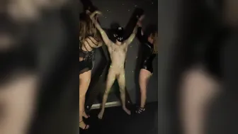 SugarNadya and her friend Natali spanked a sex sub