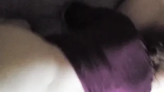Slam my gigantic penis inside 2 tight holes