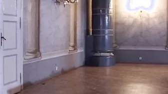 Dyke sex inside a dorm with Sandra Shine and Sandy
