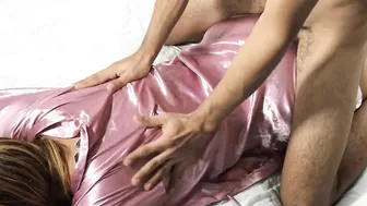 Perv Oiled Grind - Mariangel Belle Plowed Without Condom While Being Rubbed