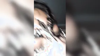 young cunt with mouth pumping the milk from an older man