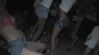 Coed 18 year old skank nailed inside reverse cowgirl