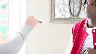 Black sister freeuses stepbrother and his geeky professor