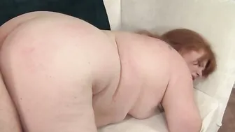Incredible Sexy BBW Scarlett Raven Getting Pummeled on All 4