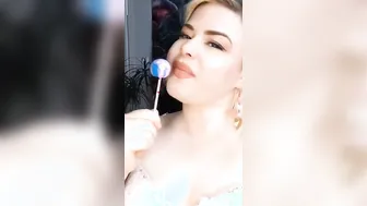 cougar loves to suck banned on TikTok lollipop tape