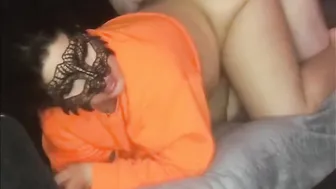Thick Hispanic loves ride penis and my cum