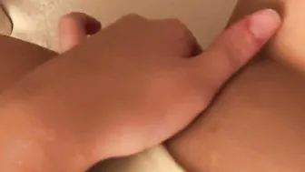 Můj orgasmus a moje mokrá kunda