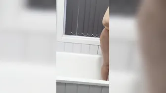 Step son caught spying step milf nude inside toilet