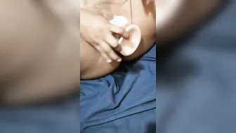 Orgasmo con mi consolador