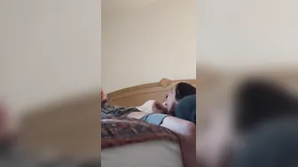 Mom getting horny and fucked rough and fast inside motel