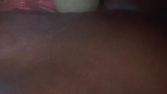 Mocha Makes Her Vagina Cream Before Family Dinner