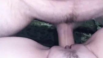 Couch Quickie with Cum Shot on Her Face
