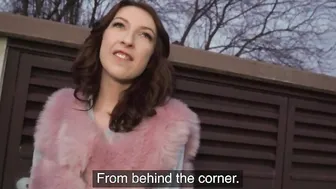 Outside Agent – lollipop sucker Chanel Kiss is taken from