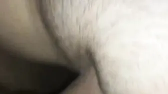 slow sex filled her snatch with cum point of view bushy vagina