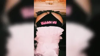 YOUNG WIFEY FUCK ROUGH BY BIG STRANGERS BWC AT THE GLORYHOLE CLOTHED INTO HENTAI FRENCH MAID OUTFIT