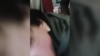Sneaky cummed (bbcs ejaculates in while dad at home