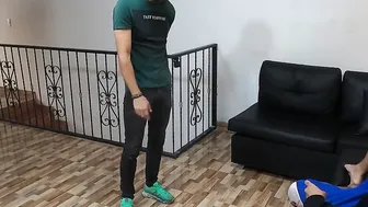Secret camera into 3some with the cleaning sluts