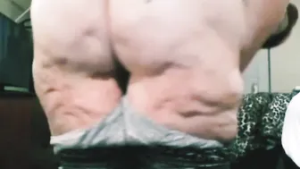 Red Head Shows Butt Plays W/BBC