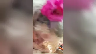 Ex wifey blowing inside outdoors