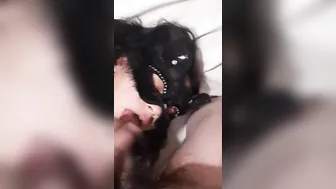 Young Women 21 sucking off the dick from older man