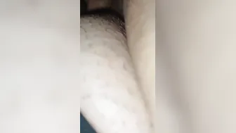 Chubby cougar getting banged doggy style