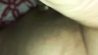 Cuck plays with bulls cumshot