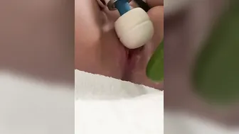 Testing another cucumber with my Hitachi